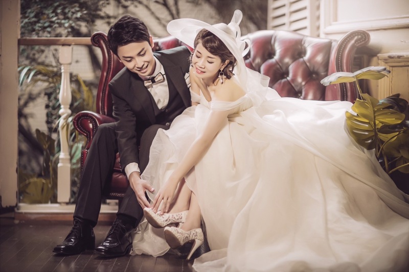 ソファーでワンカット!