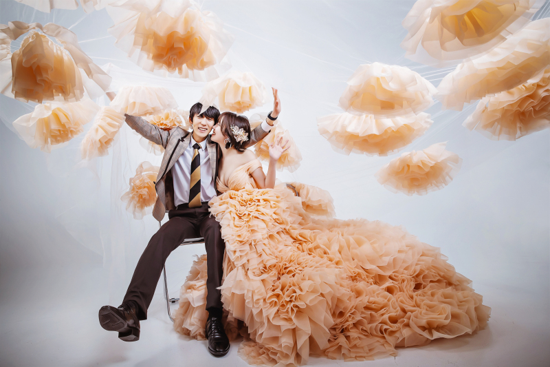 オレンジドレス専用ベール