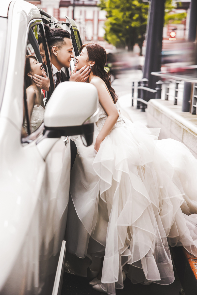 車の中から・・・♡