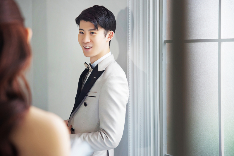 ご新郎様メインのカット