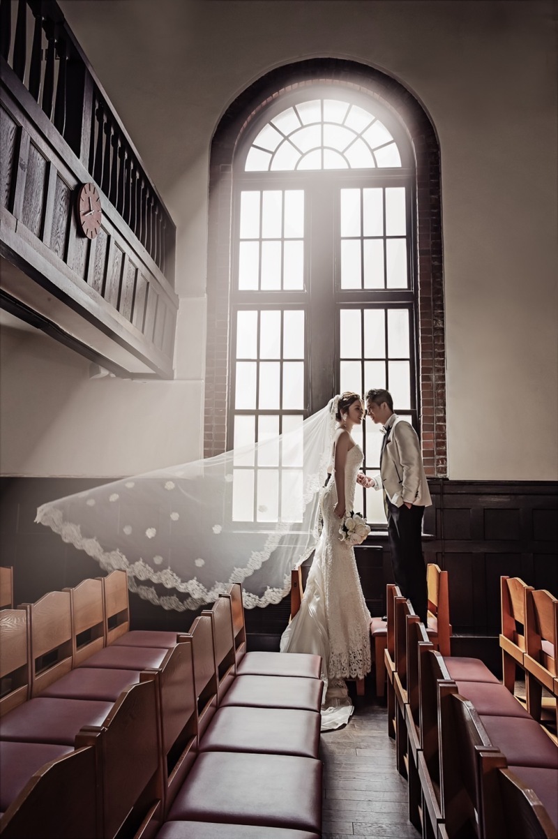 大きな窓の前で♫