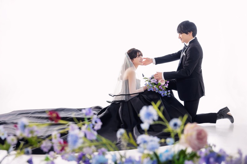 ひざまづいて・・・♡