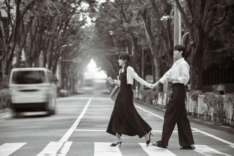 横断歩道シーン