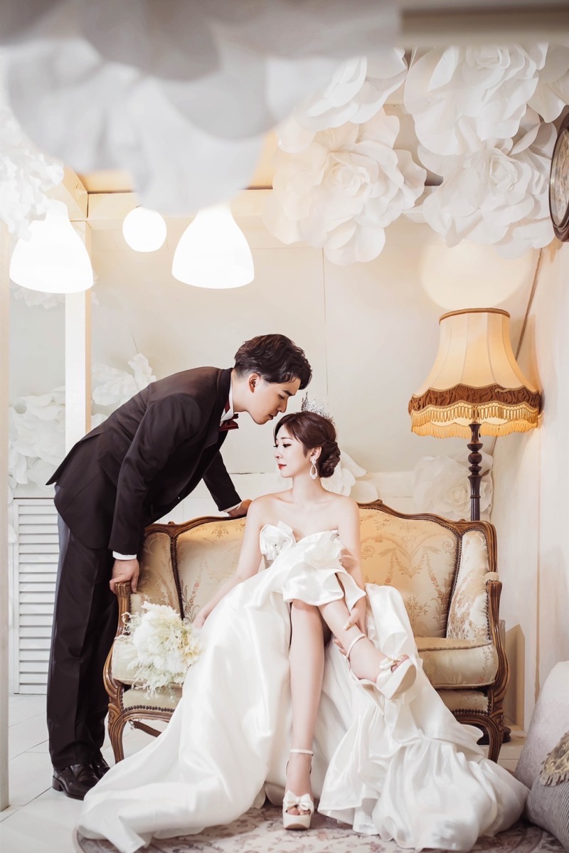 ソファーに座って♡