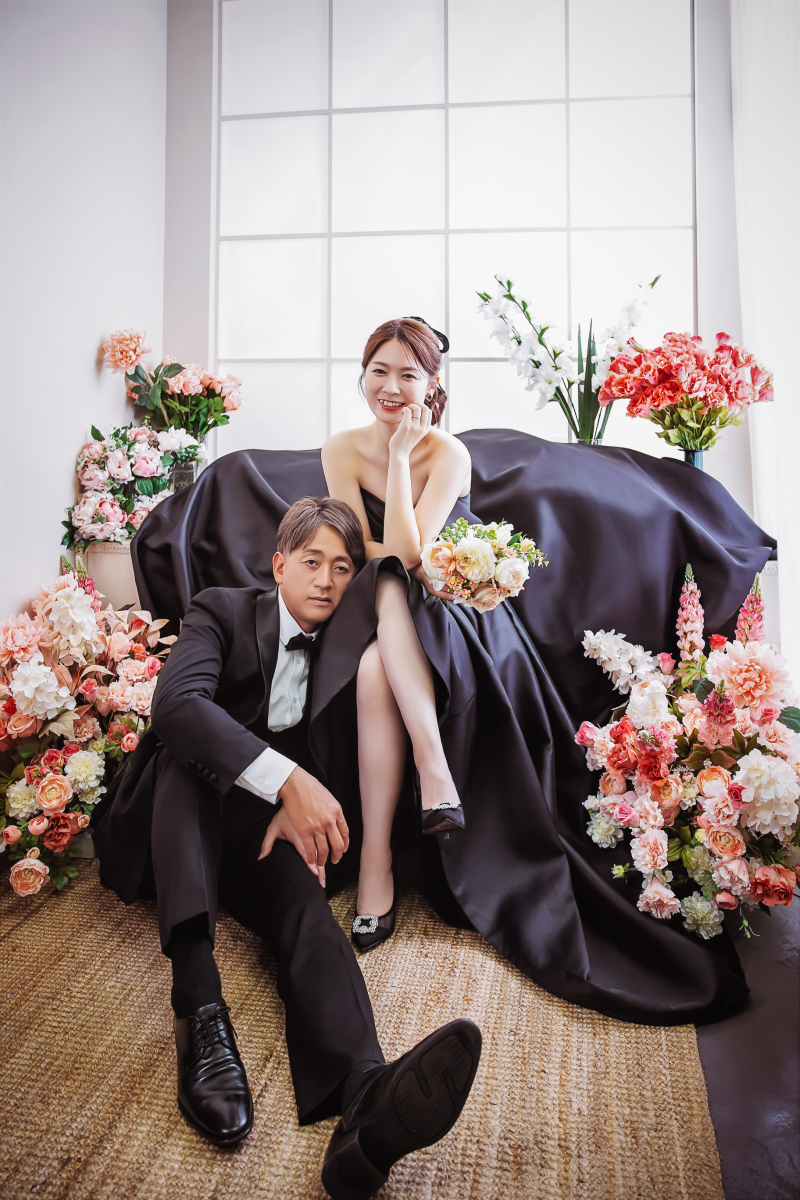 ラストはお花で