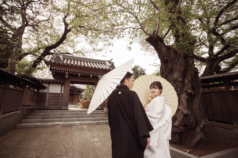 和装1着（白無垢）・ドレス１着