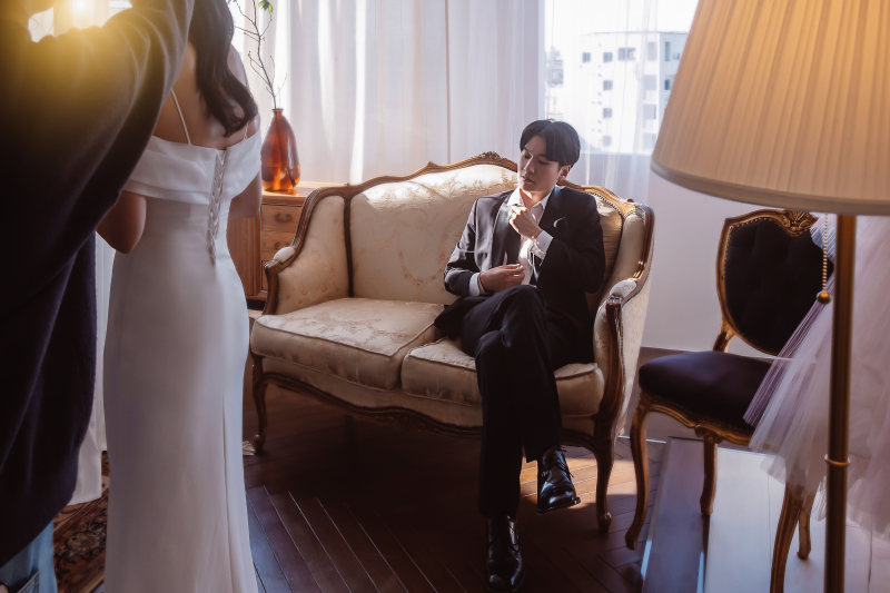 ご新郎様の待ち時間