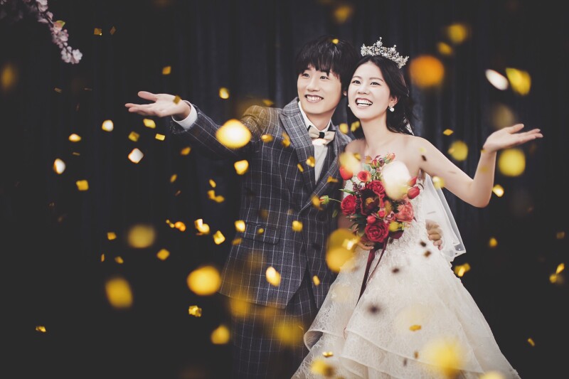 コンフェッティ撮影