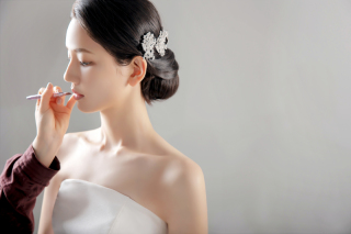 シンプルな1着白背景プラン