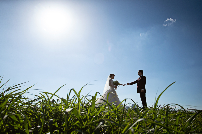 スタジオ近くのロケーション撮影