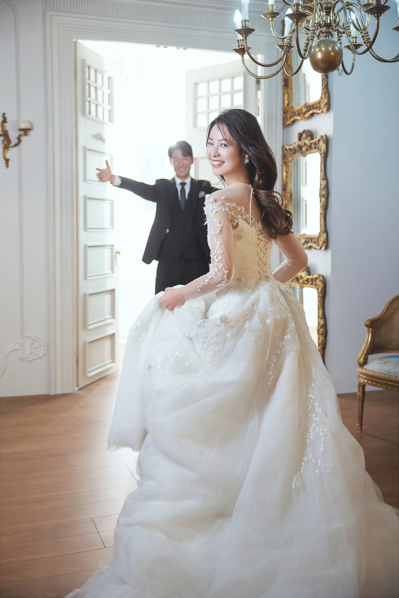 ご新郎様のもとへ♡