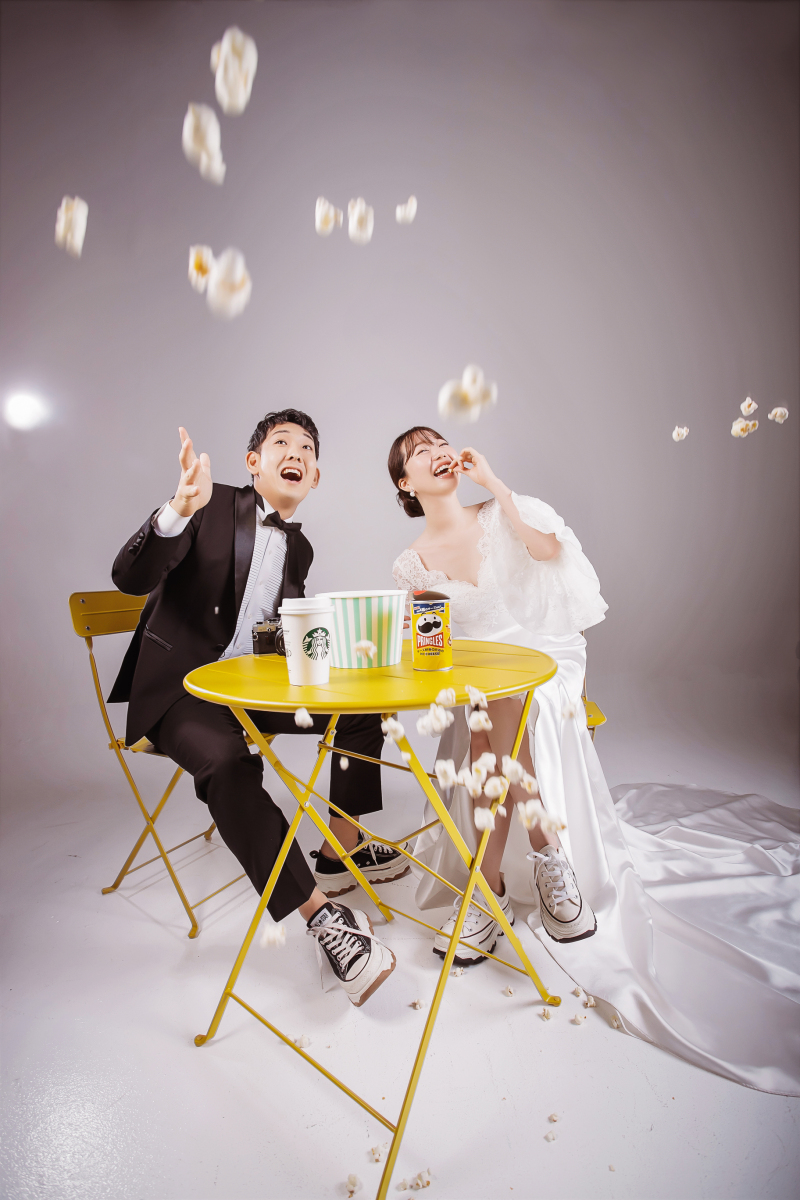 ポップコーンで