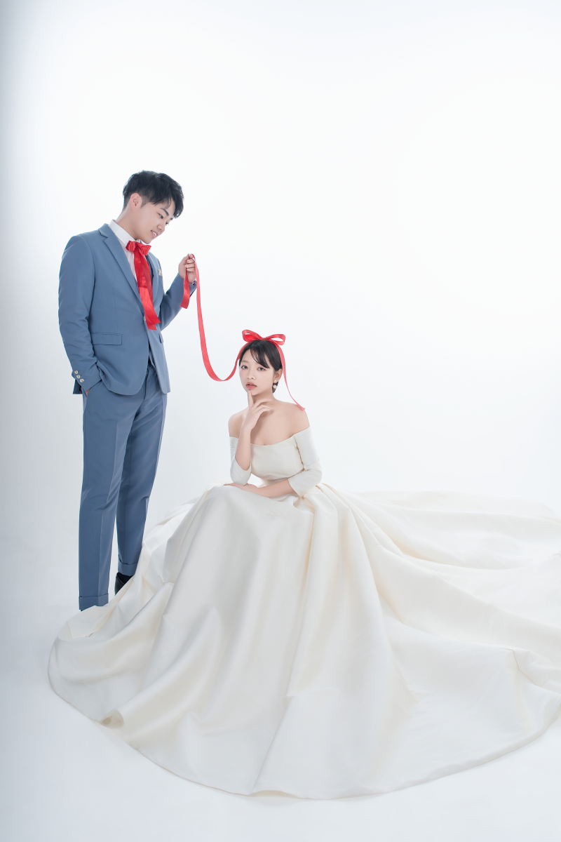 お揃いのリボン