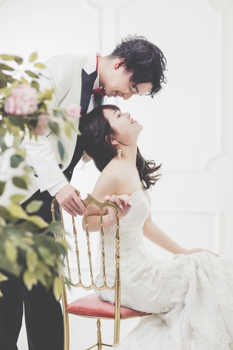 おでこにキス♡