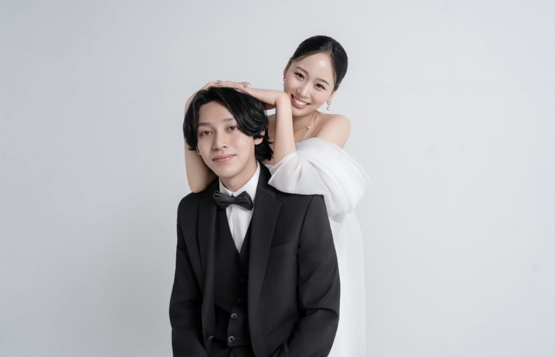 お二人がメインのお写真を♡
