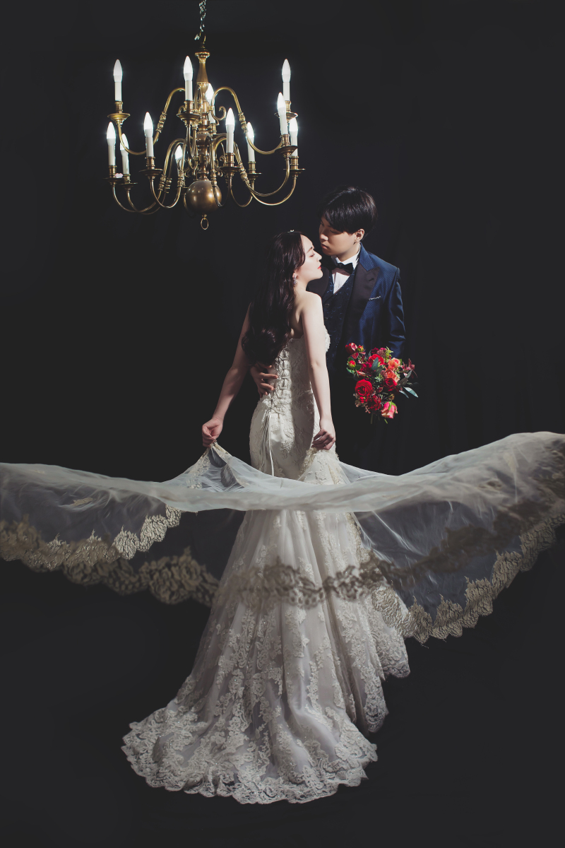 シックにベールシーン!