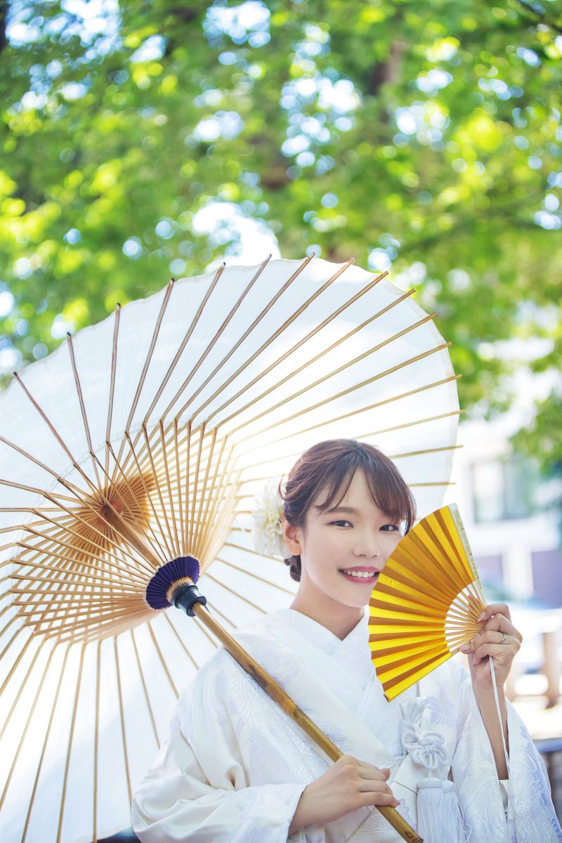 白無垢で・・・♡