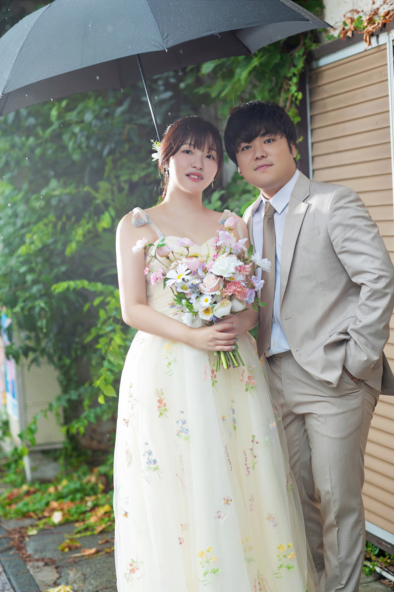 あいにくの雨でも