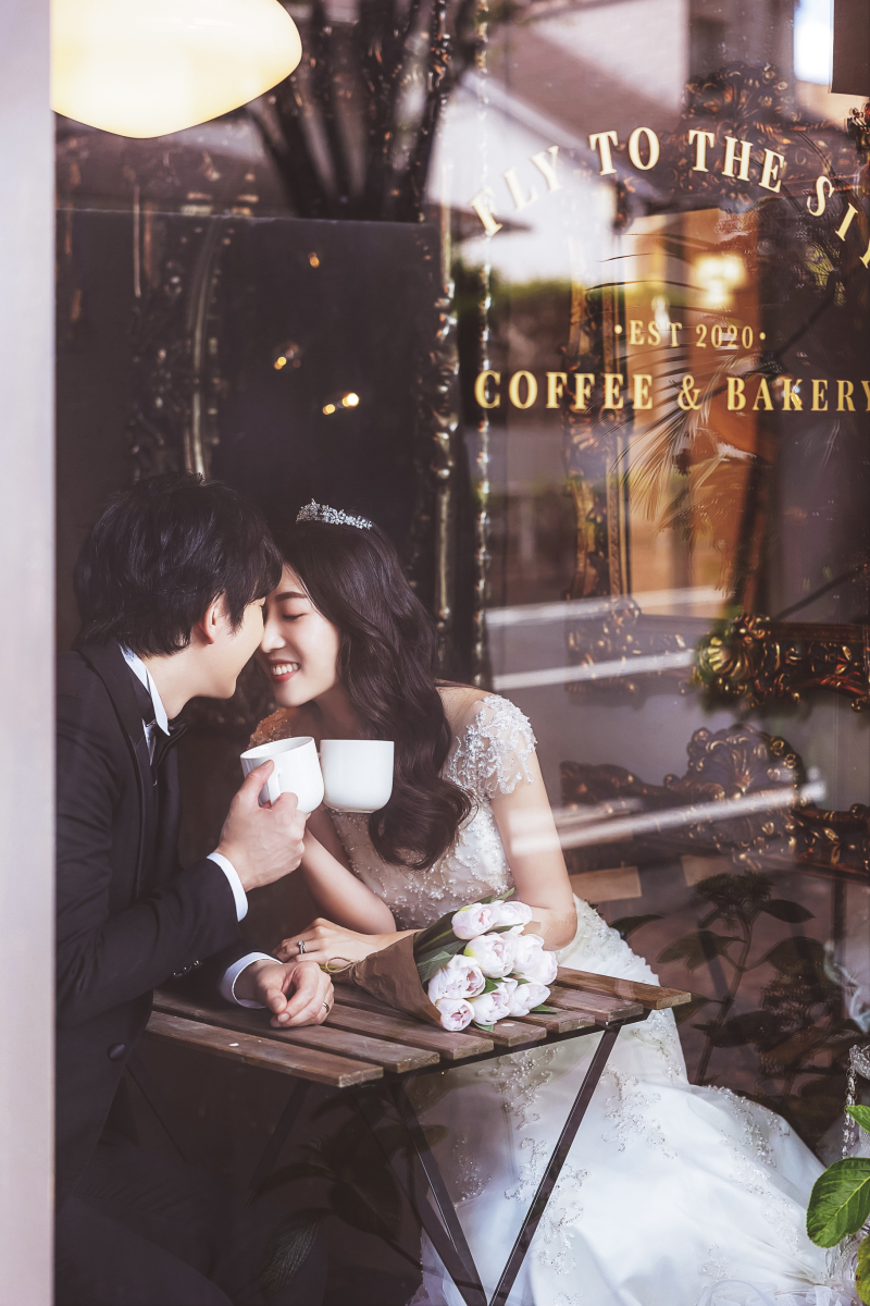 カップを片手に♪