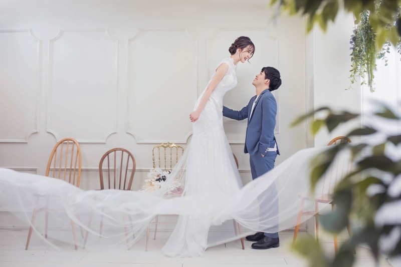 ベールシーンも♪