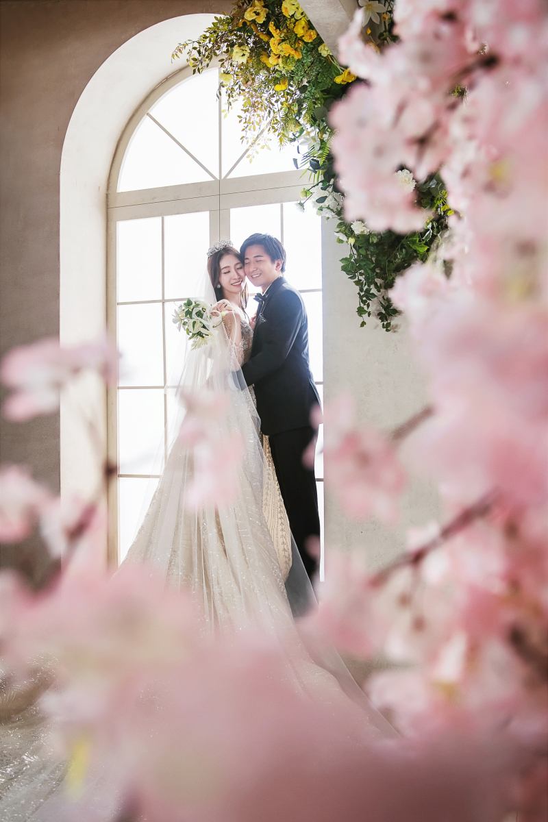 ほっぺたをくっつけて♡