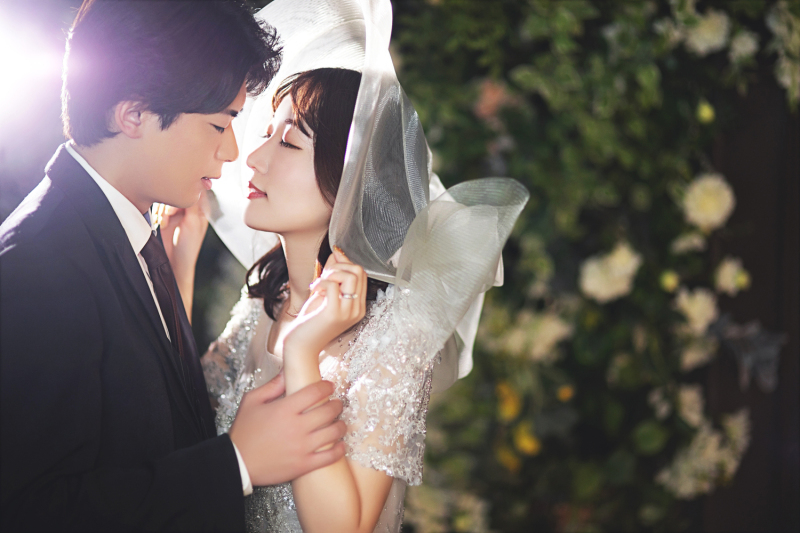 帽子を被って♬