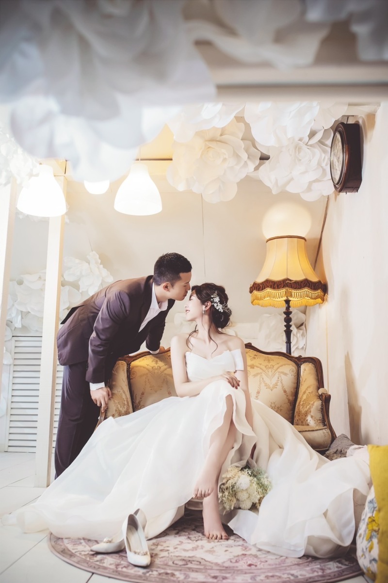 ソファーに座って♡