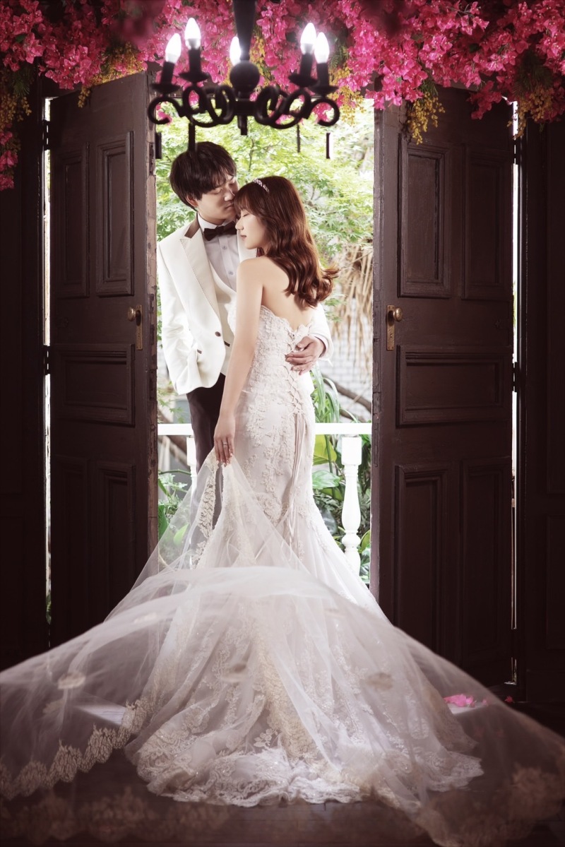 ベールを持って♡