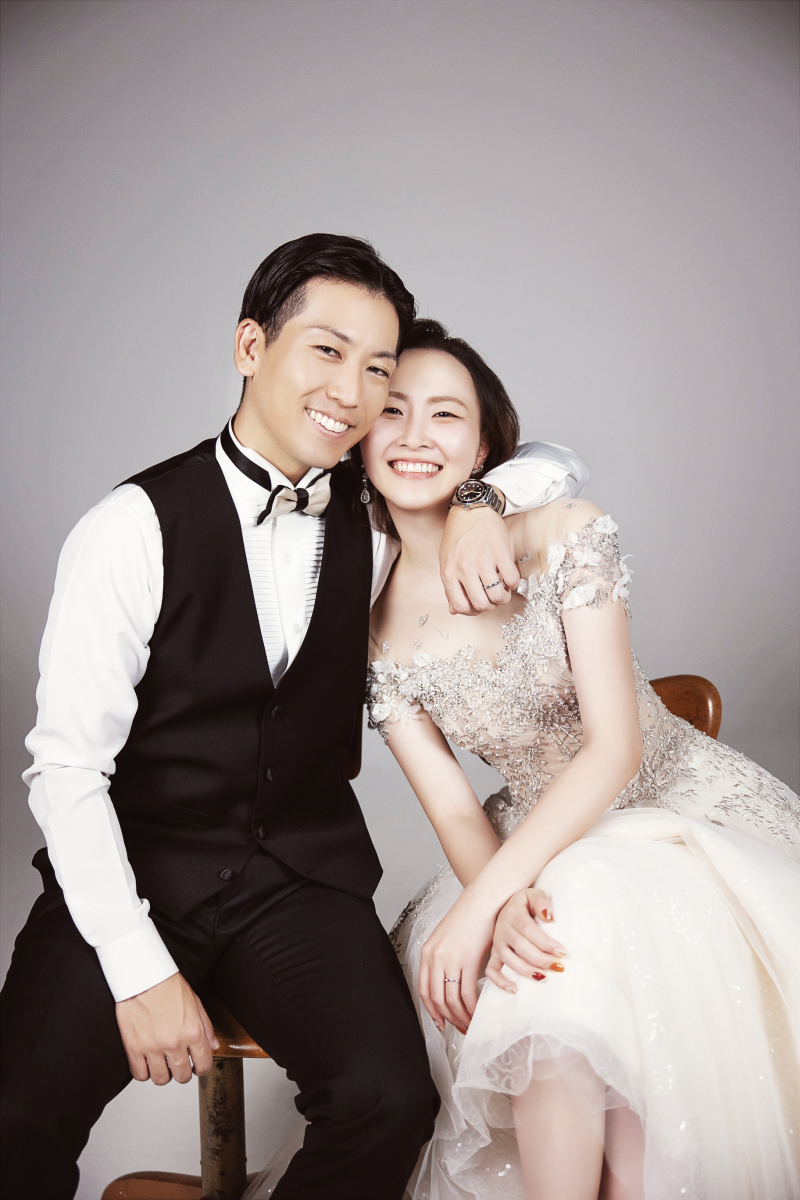 仲良しポーズ✌