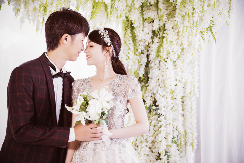 鼻と鼻を近づけて・・・