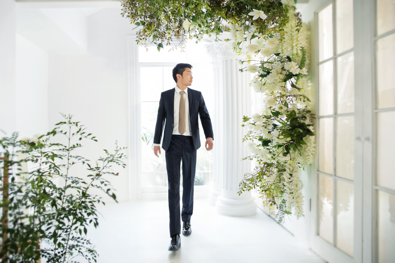 新郎ソロカット