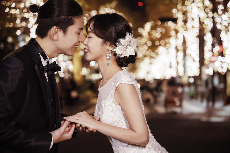 お顔を近づけて♡