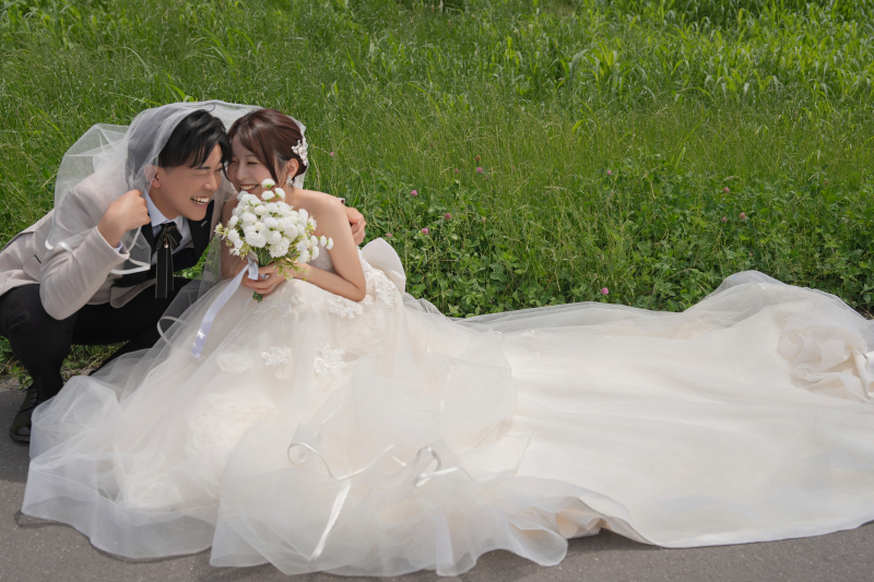 しゃがんでワンカット♪