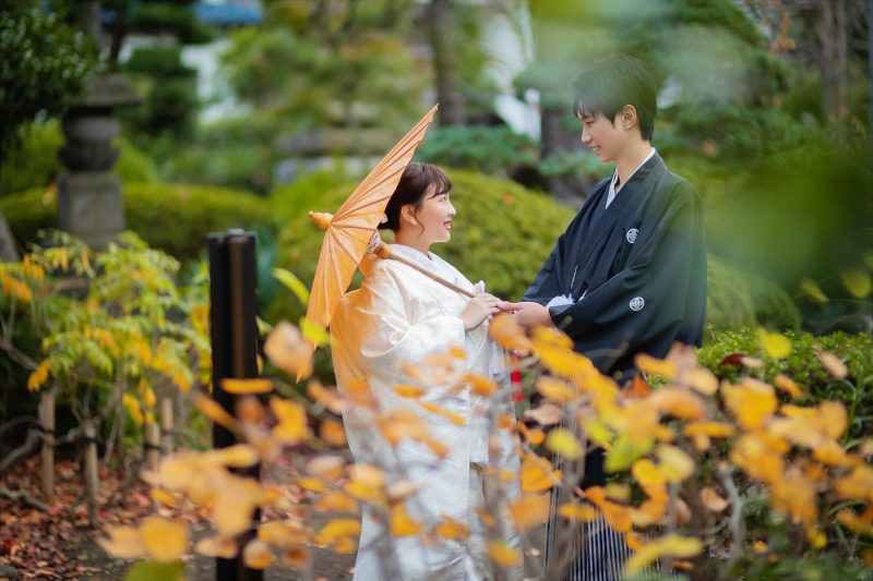 緑の間から・・・♡