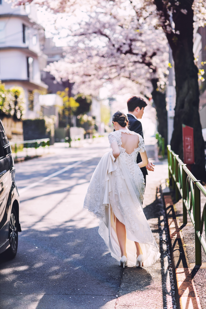 2人で歩きながら・・・♡