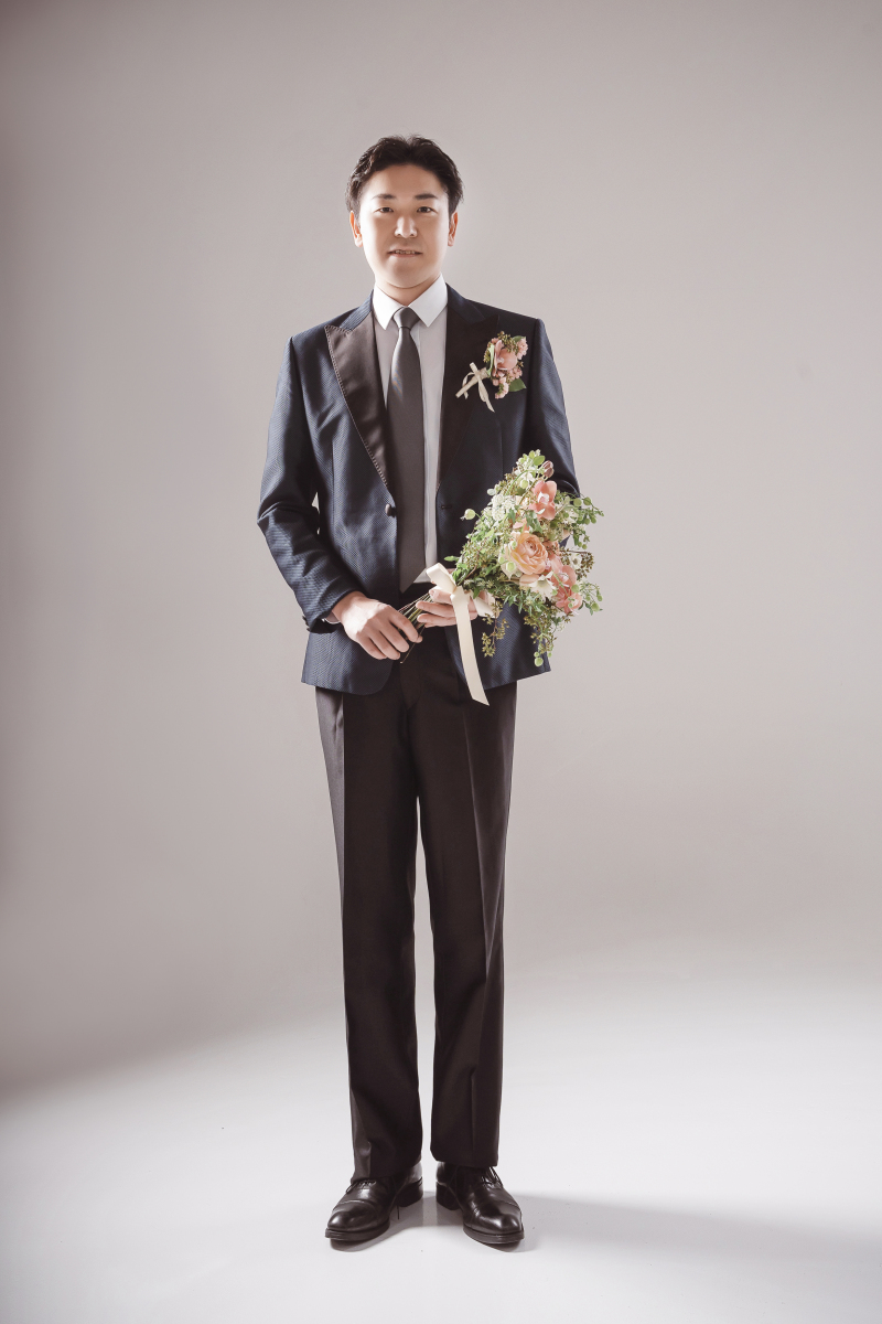 新郎のソロカット