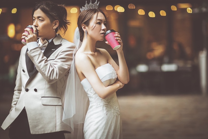 シックな表情も・・・