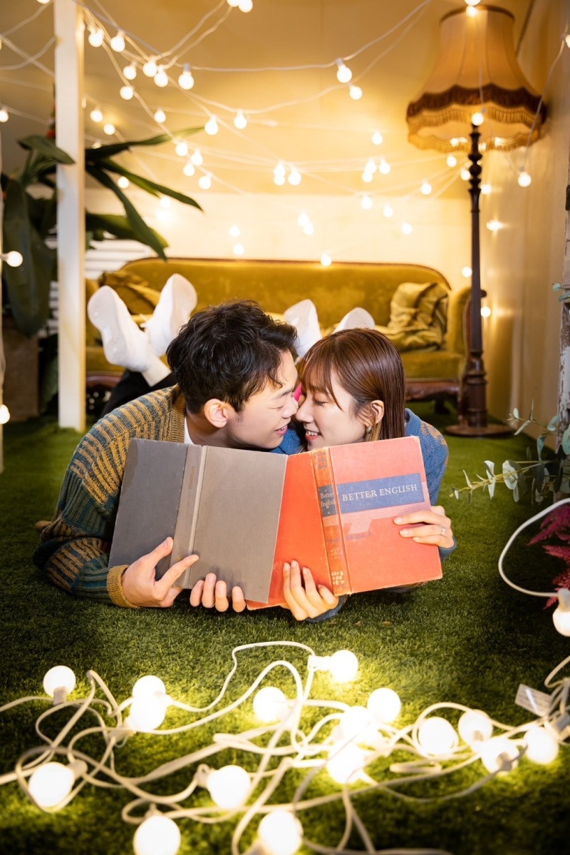 一緒に寝転んで・・・♪