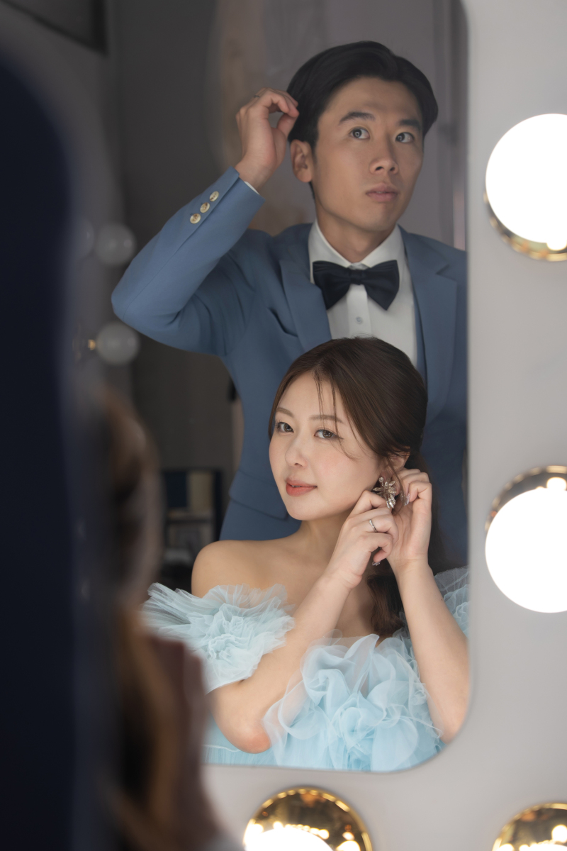 身支度ショット♪