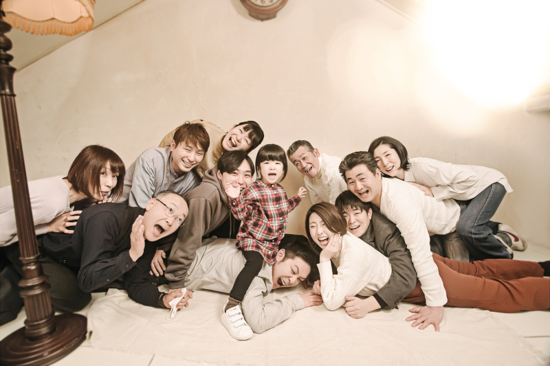 ぎゅーっと集まって♪