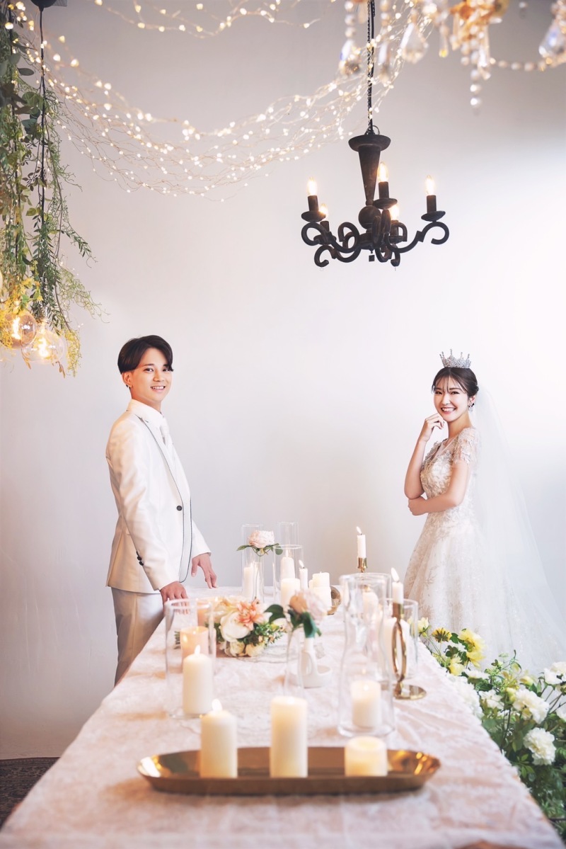 キャンドル越しに・・・