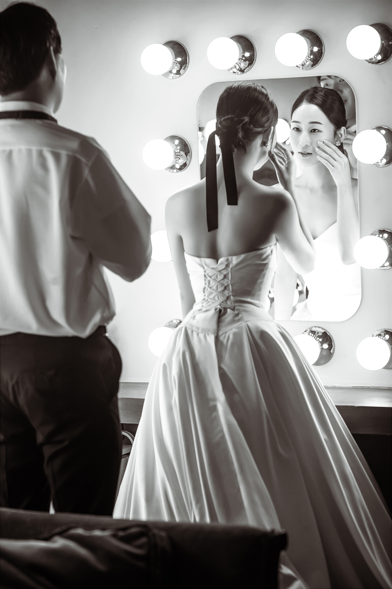 お支度ショット