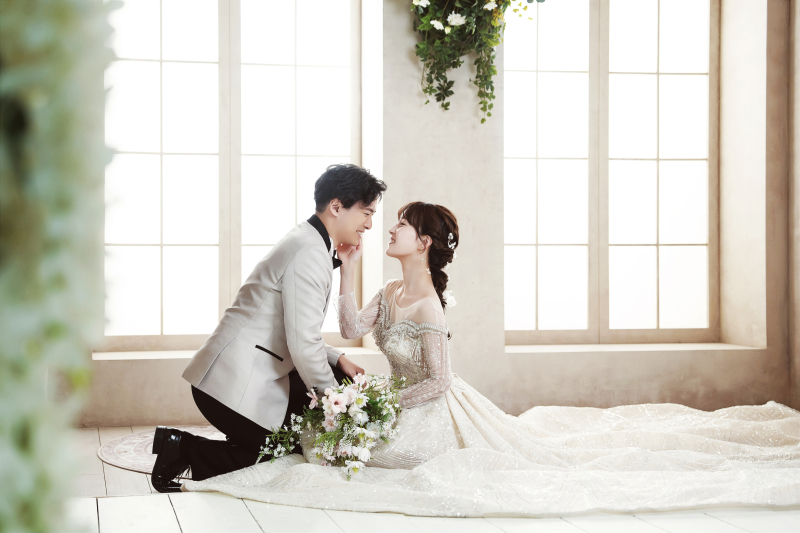 ひざまずいて♡