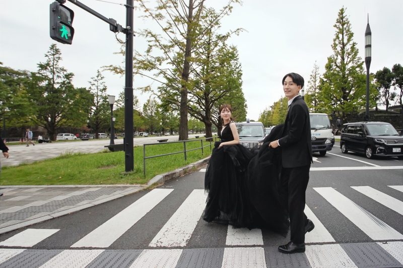 横断歩道シーン