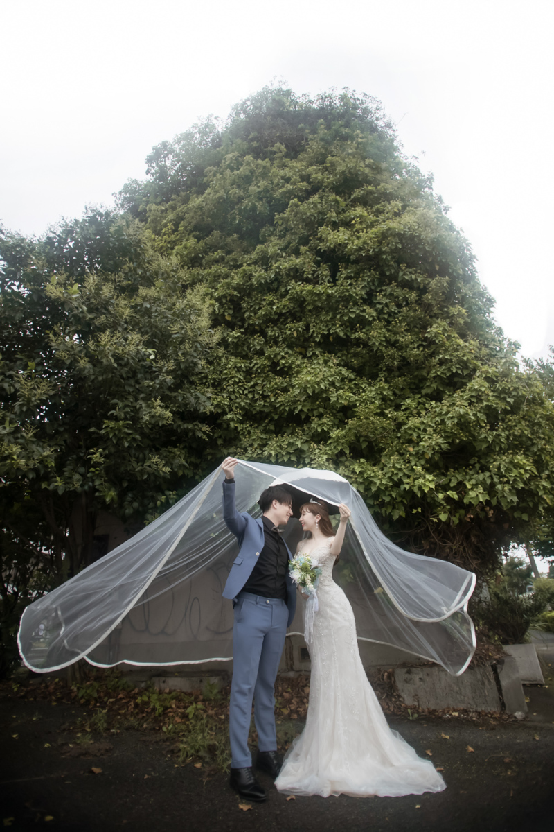 とても大きなグリーンをバックに撮影!