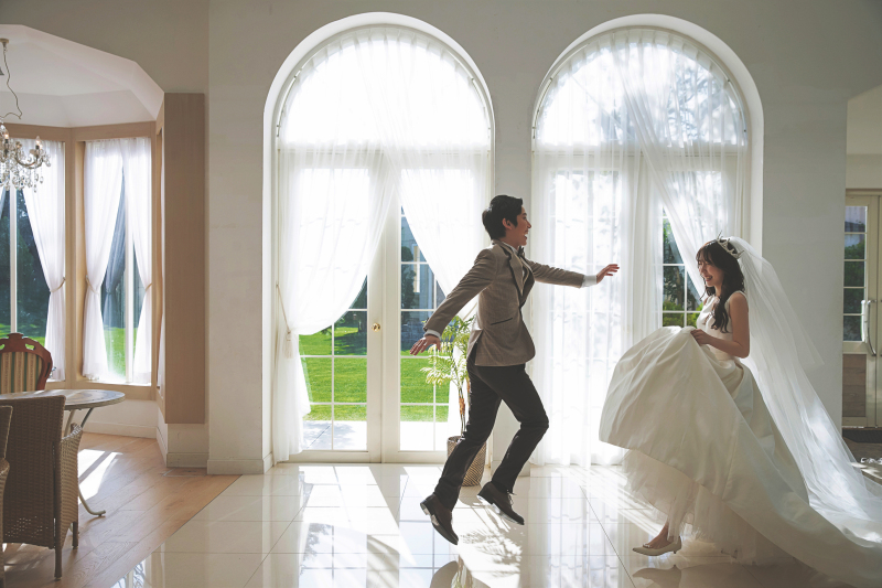 アーチの前で♬