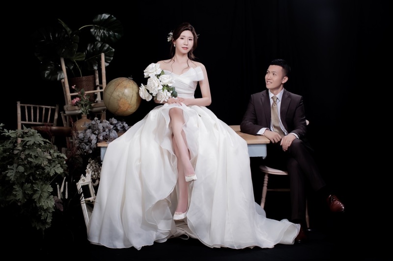 ボリュームドレスで♫