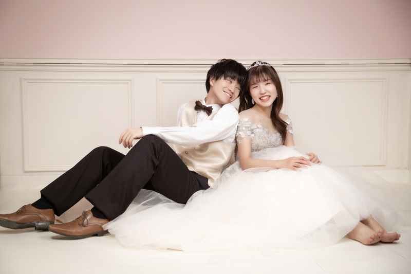 ふたりで座って♡