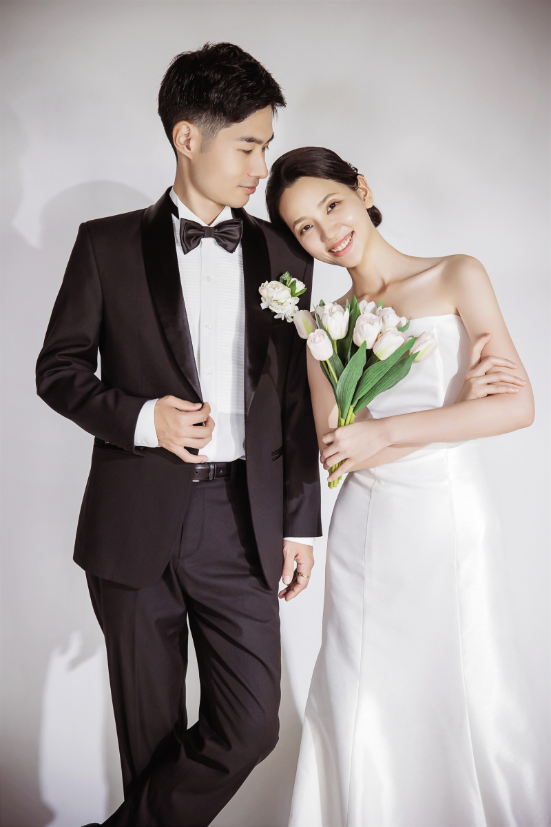 チューリップでかわいらしく