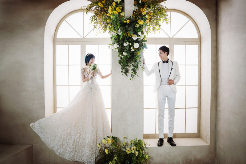 二つのアーチで